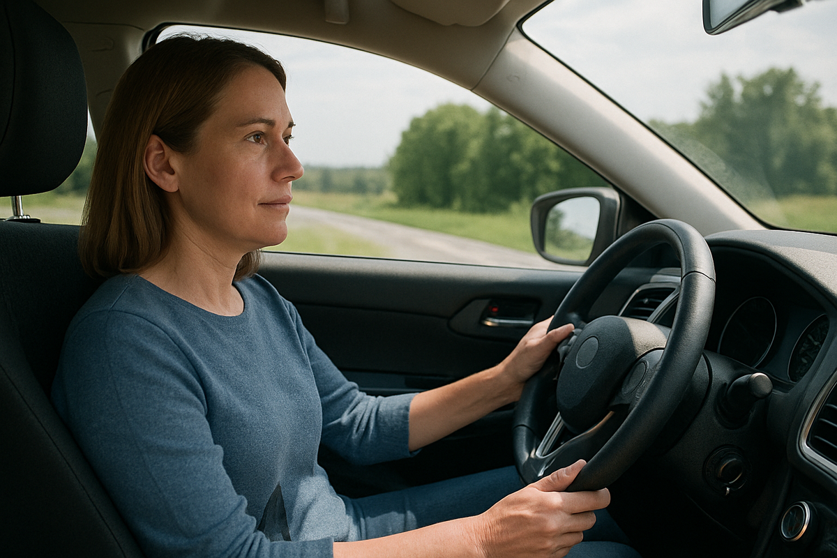 Ontspannen, rijanst, zelfverzekerdheid, rijden, zweethanden, ademen, veiligheid